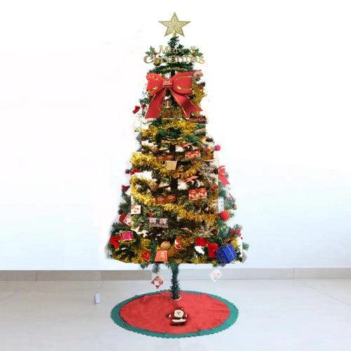 1.8M  Fully Decorated ECO-Christmas Tree w/ LED Lights and Stand - Toytexx 1.8M  Fully Decorated ECO-Christmas Tree w/ LED Lights and Stand - Toytexx